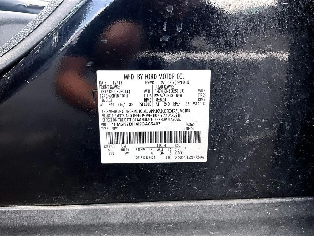 Used 2019 Black Ford XLT image 4