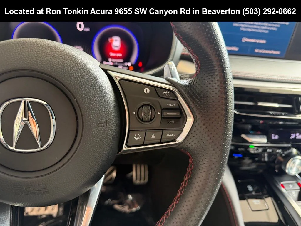 Used 2022 Platinum White Pearl Acura SH-AWD A-SPEC image 18