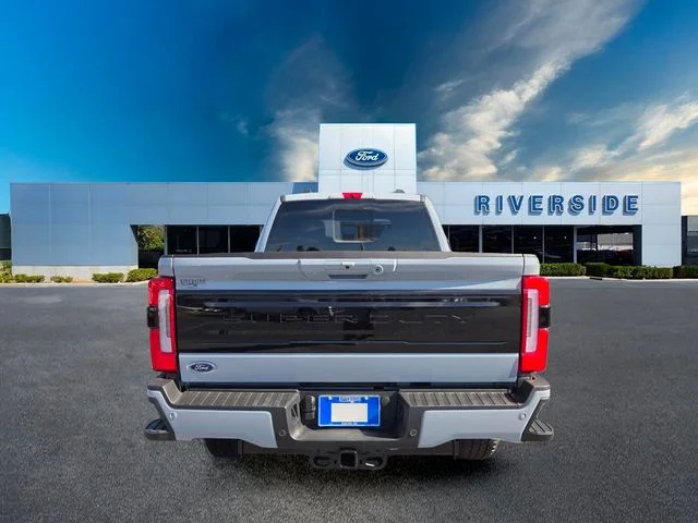 New 2026 Glacier Gray Metallic Tri-Coat Ford F-350® Platinum® image 6