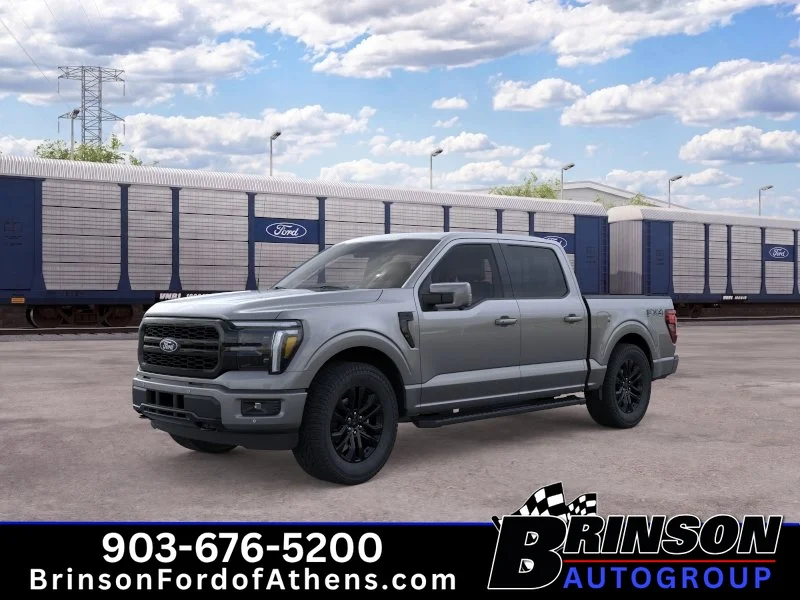 New 2026 Carbonized Gray Metallic Ford Lariat® image 1