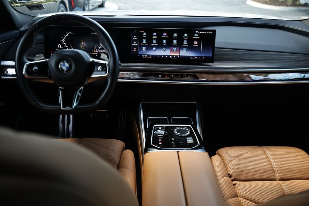 Used 2023 Brooklyn Gray Metallic BMW 740i image 26