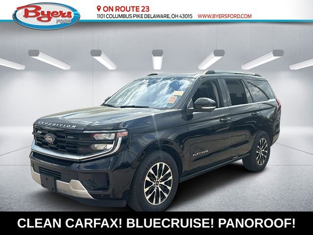 Used 2025 Agate Black Metallic Ford Platinum image 1