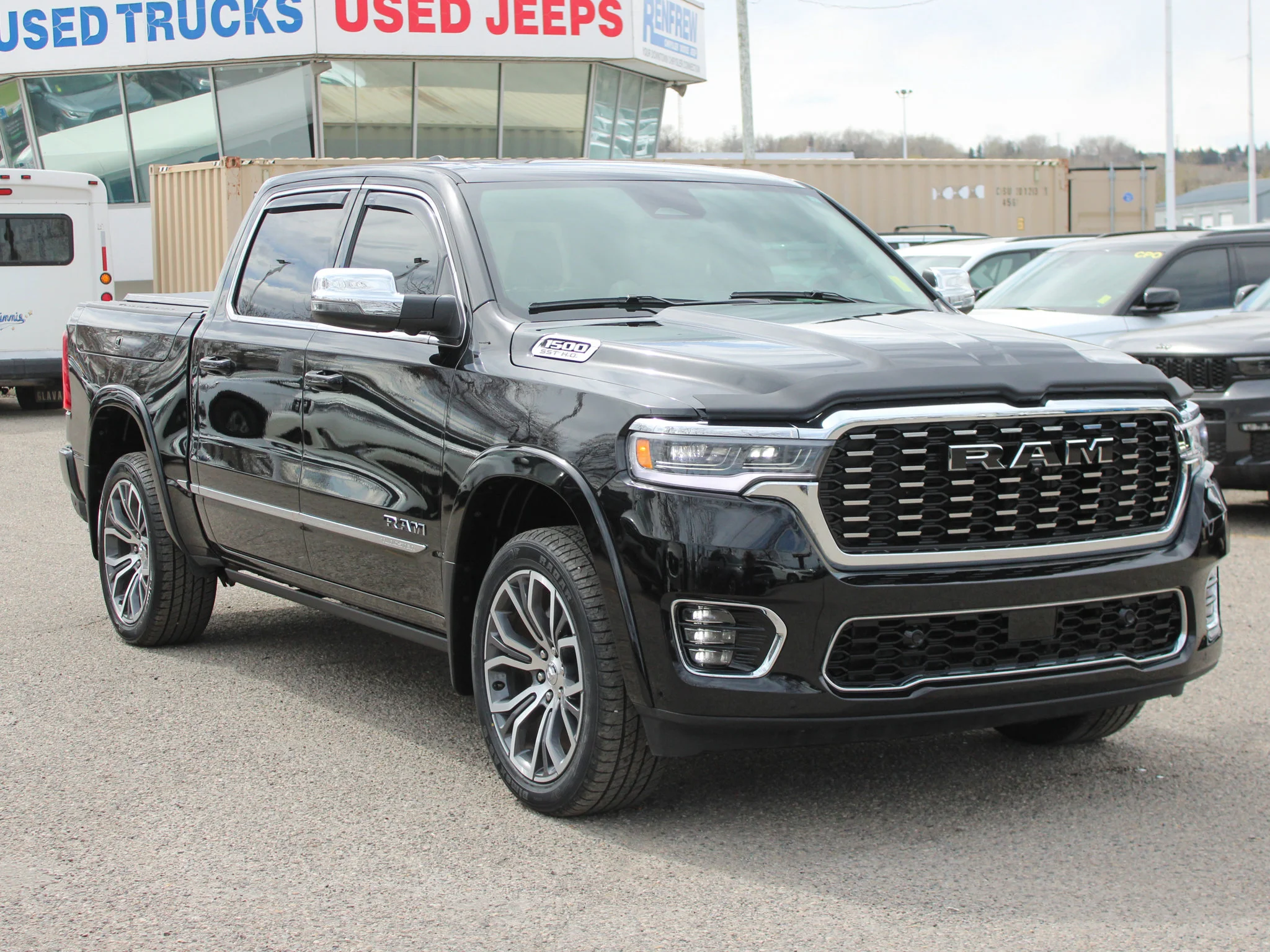 Certified Used 2025 Black RAM Tungsten * 540 HP | RamBox | Heated/Vented Massage Seats | Apple CarPlay | Head-Up Display | 3M PPF image 9