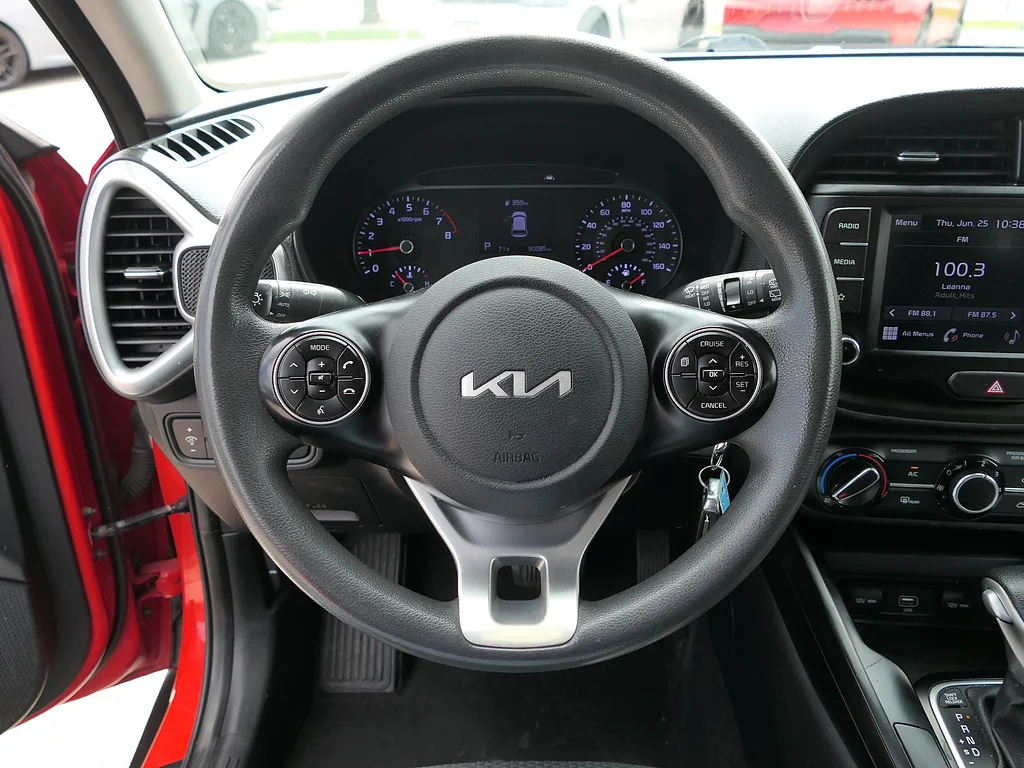 Used 2022 Inferno Red Kia LX image 17
