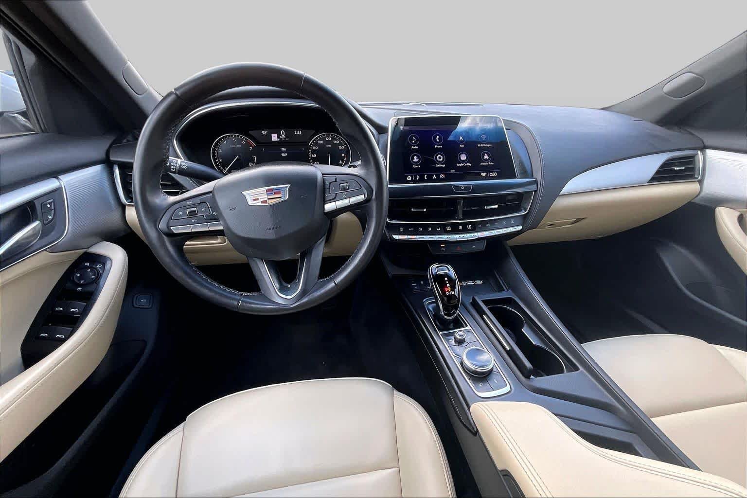 Used 2023 Crystal White Tricoat Cadillac Luxury image 13