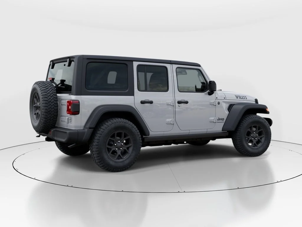 New 2026 Bright White Clear-Coat Exterior Paint Jeep Willys image 4