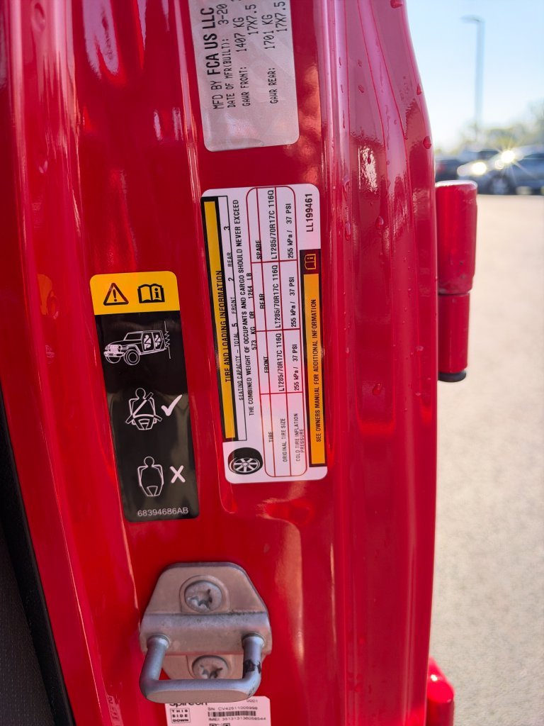 Used 2020 Red Jeep Rubicon image 25