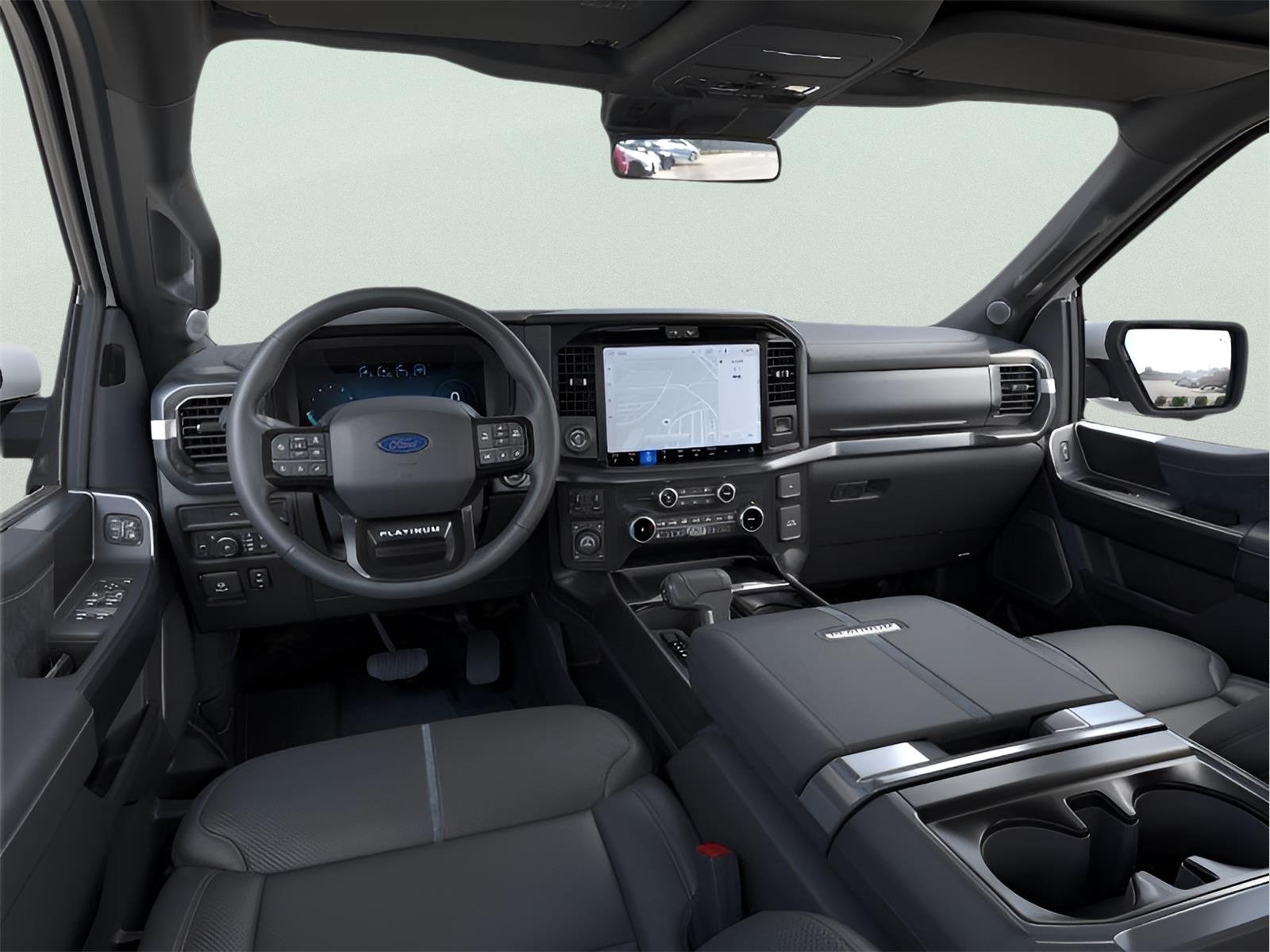 New 2026 Star White Metallic Tri-Coat FORD Platinum® image 9