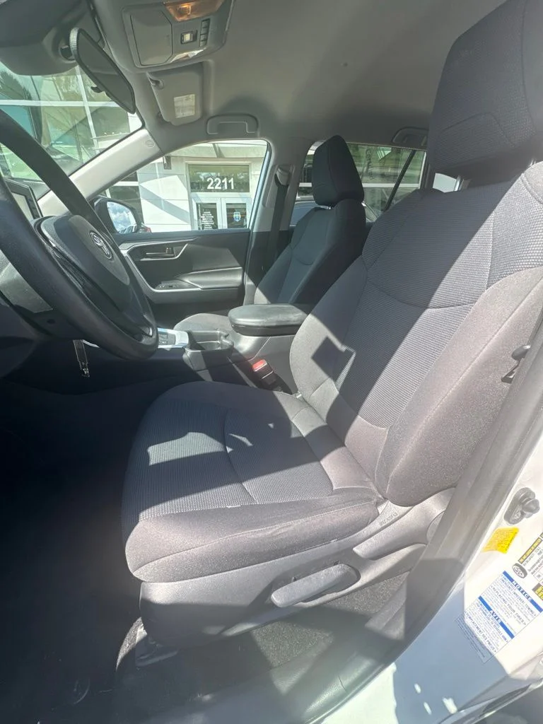 Used 2021 Super White Toyota LE image 10