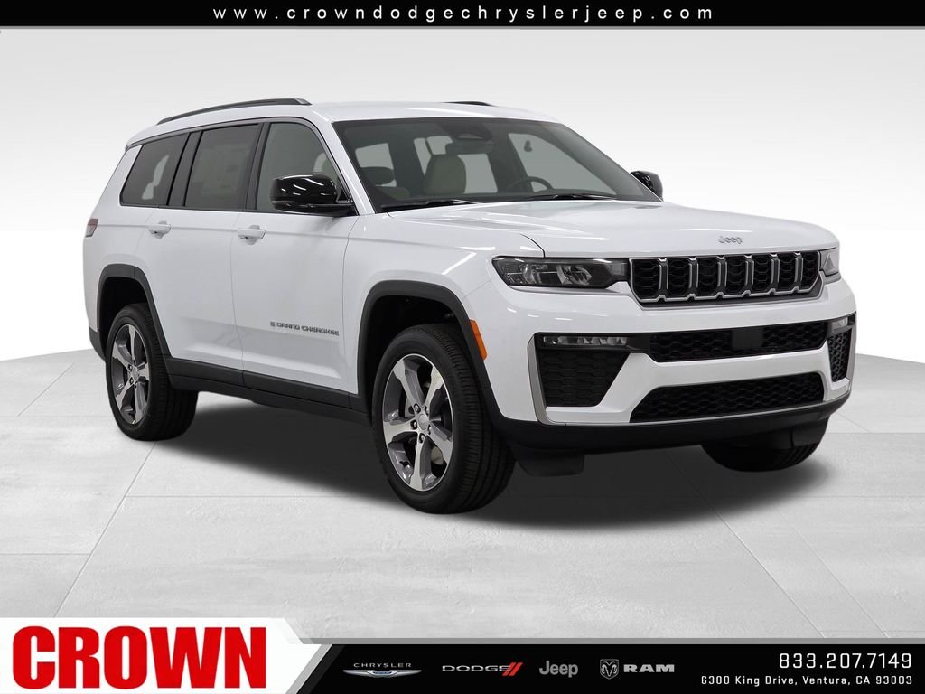 New 2026 Bright White Clear-Coat Exterior Paint Jeep Limited image 3