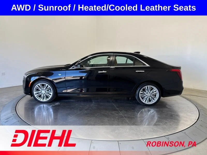 Used 2024 Black Cadillac Premium Luxury image 4