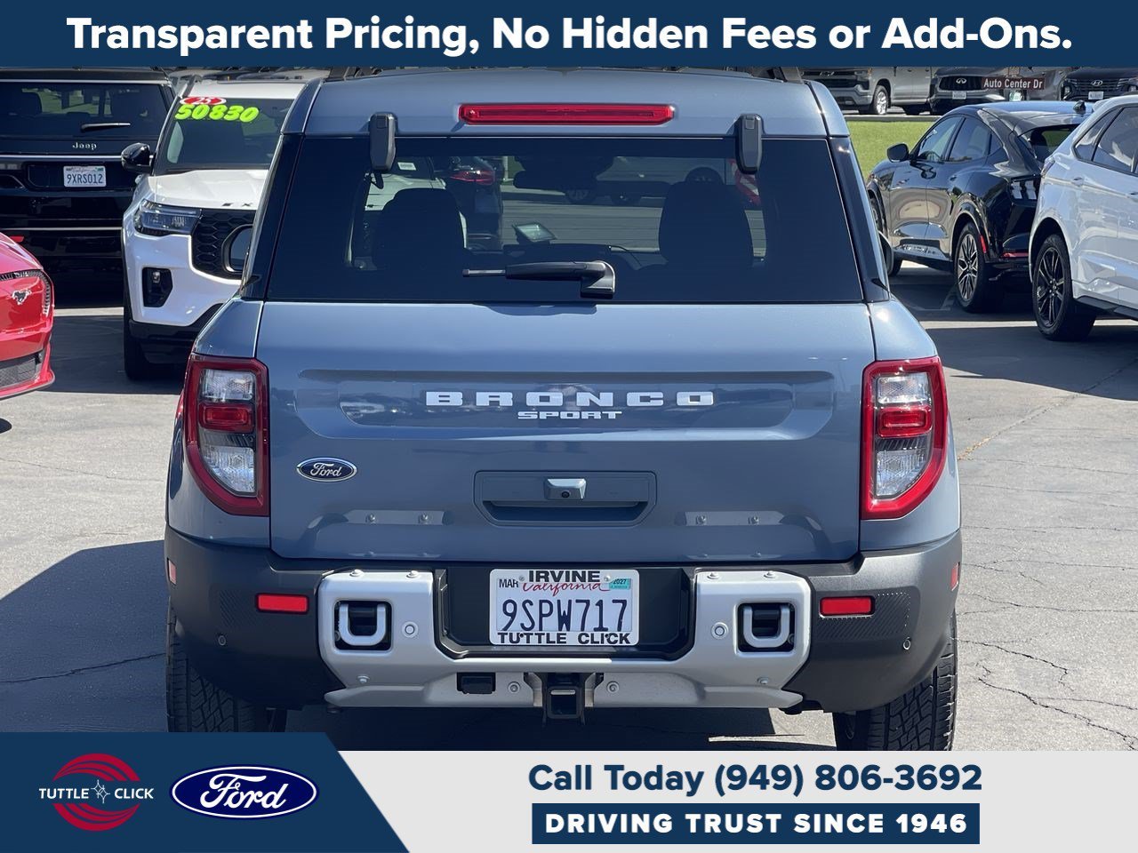 Certified Used 2025 Azure Gray Ford Big Bend image 5