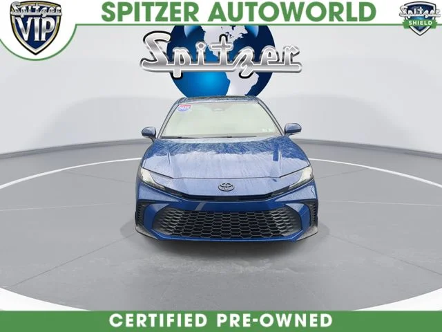 Used 2025 Blue Toyota SE image 3