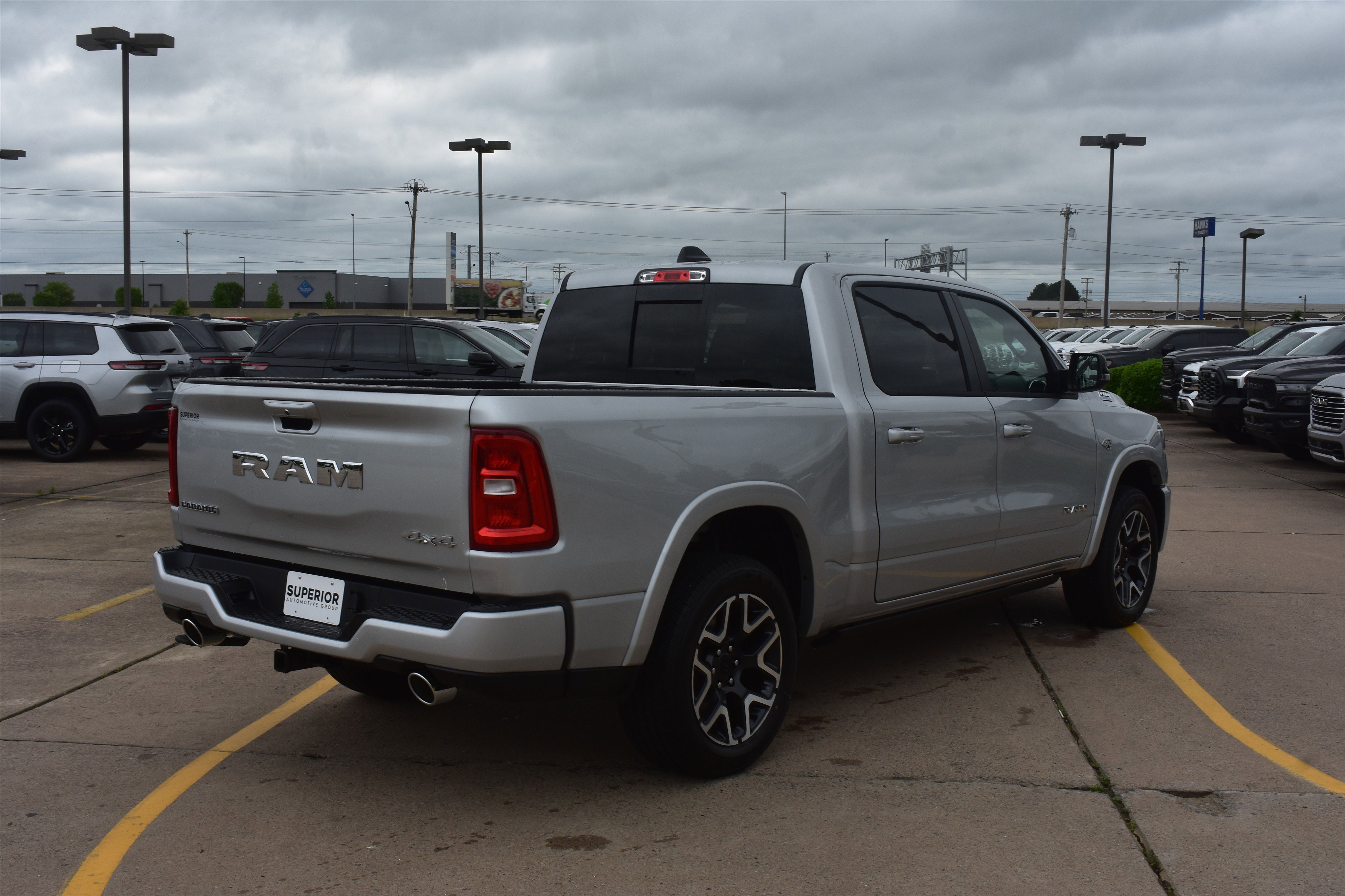 New 2026 Silver Zynith Exterior Paint RAM Laramie image 5