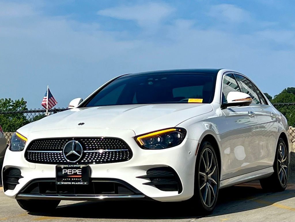 Certified Used 2023 White Mercedes-Benz E 450 image 3