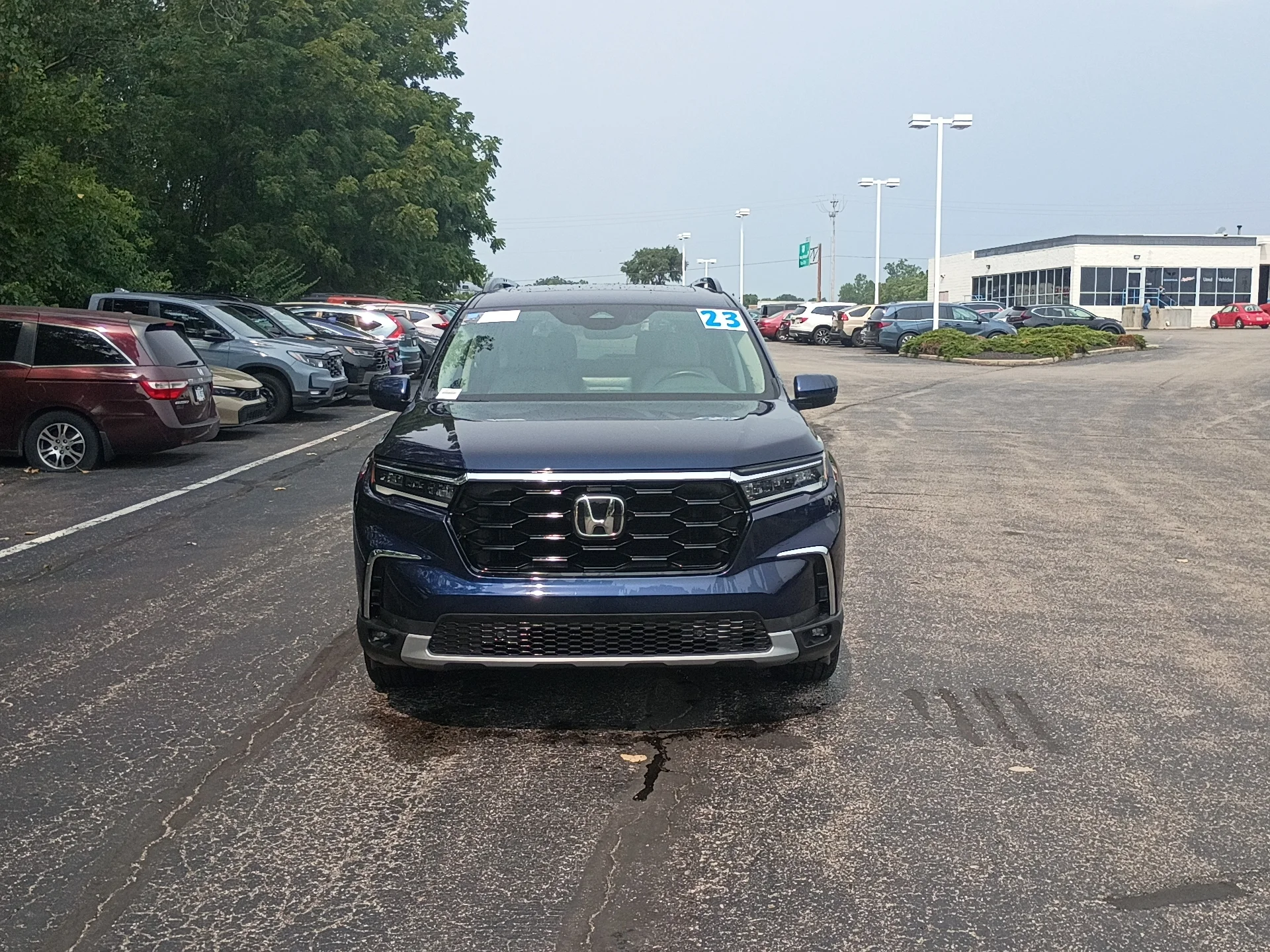 Certified Used 2023 Obsidian Blue Pearl Honda Touring image 8