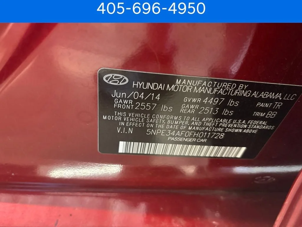 Certified Pre-Owned 2015 Hyundai Sonata 2.4L Limited