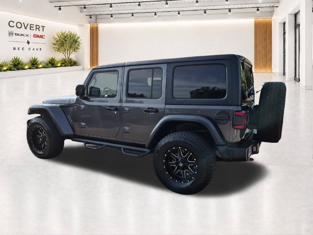 Used 2018 Gray Jeep Unlimited Rubicon image 8