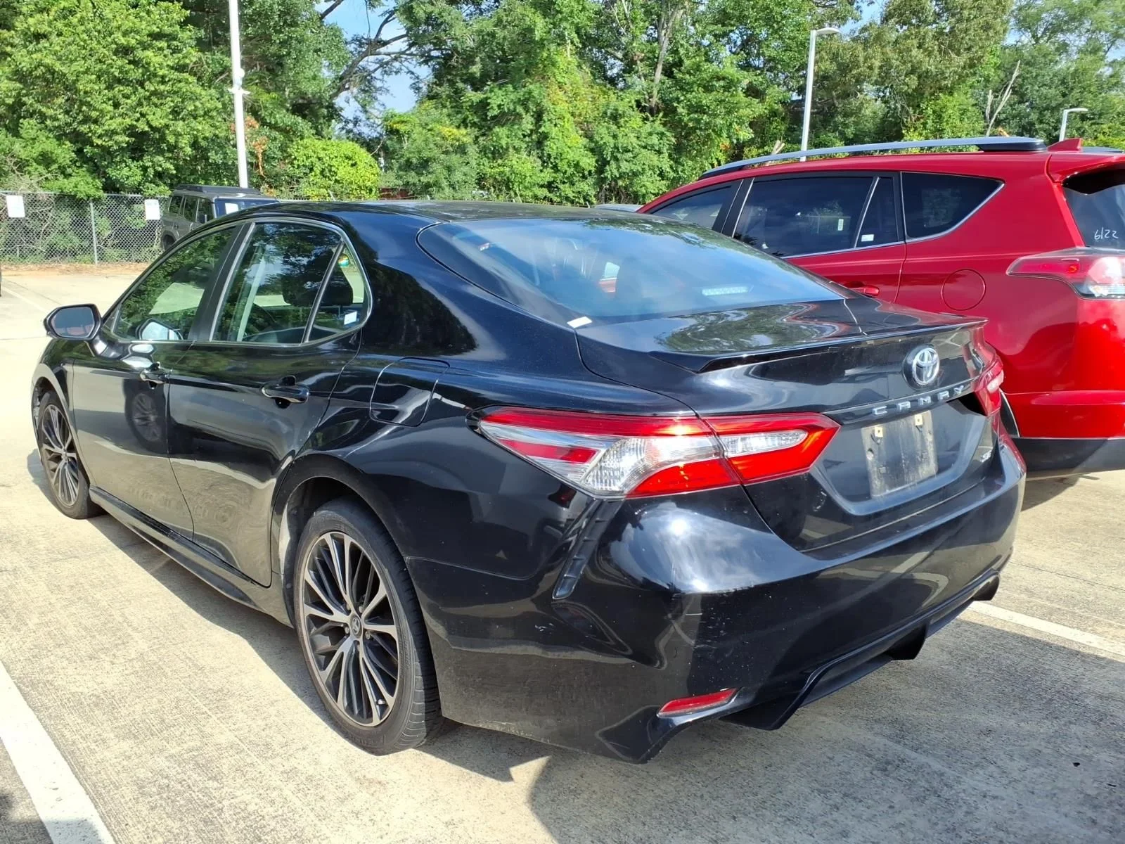 Used 2018 Black Toyota SE image 2