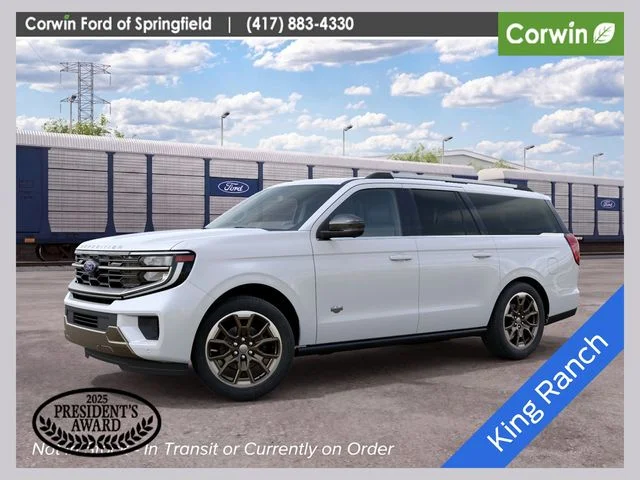 New 2027 Star White Metallic Tri-Coat Ford MAX King Ranch® image 1