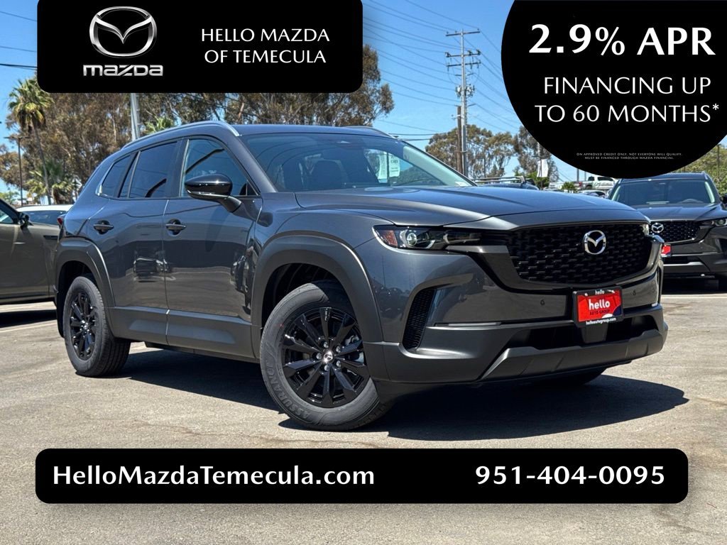 New 2026 Machine Gray Metallic Mazda Preferred AWD image 1
