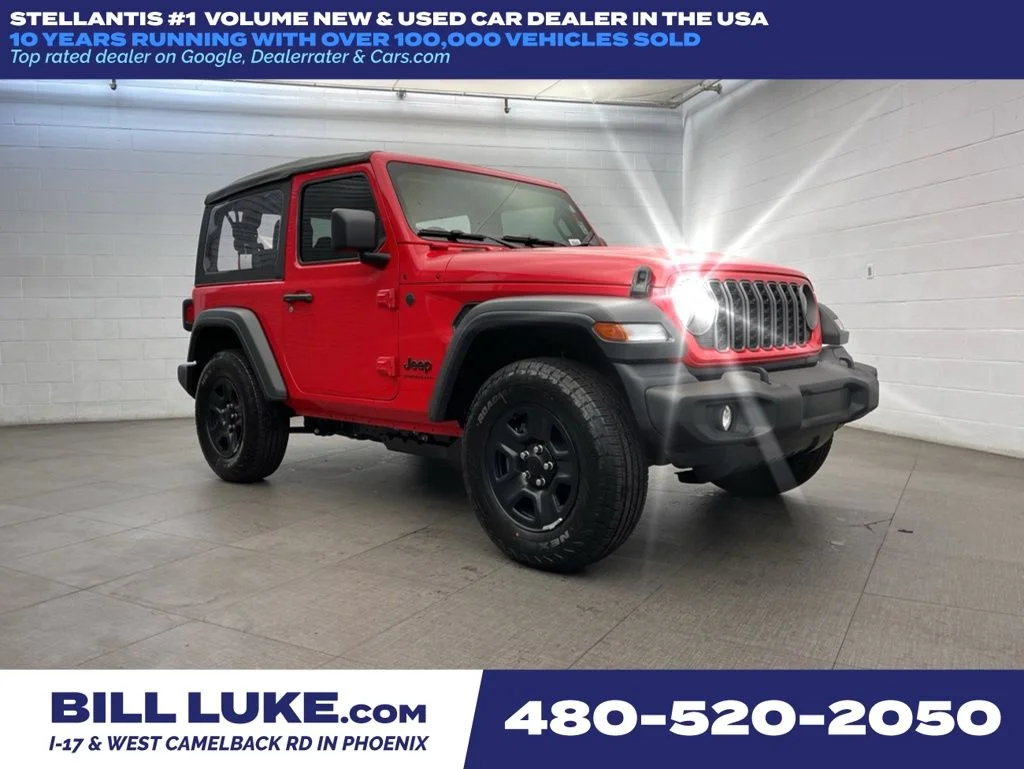 New 2026 Red Jeep Sport image 1
