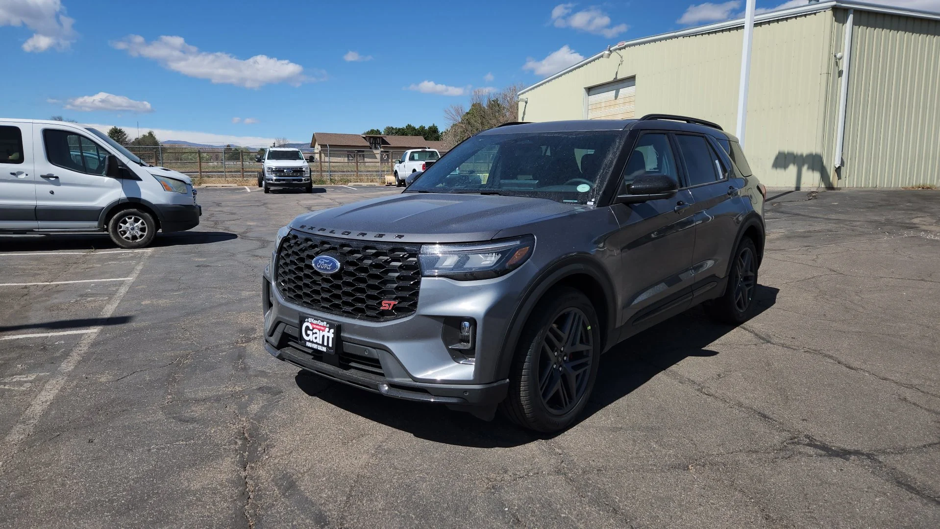 New 2026 Carbonized Gray Metallic Ford ST image 2