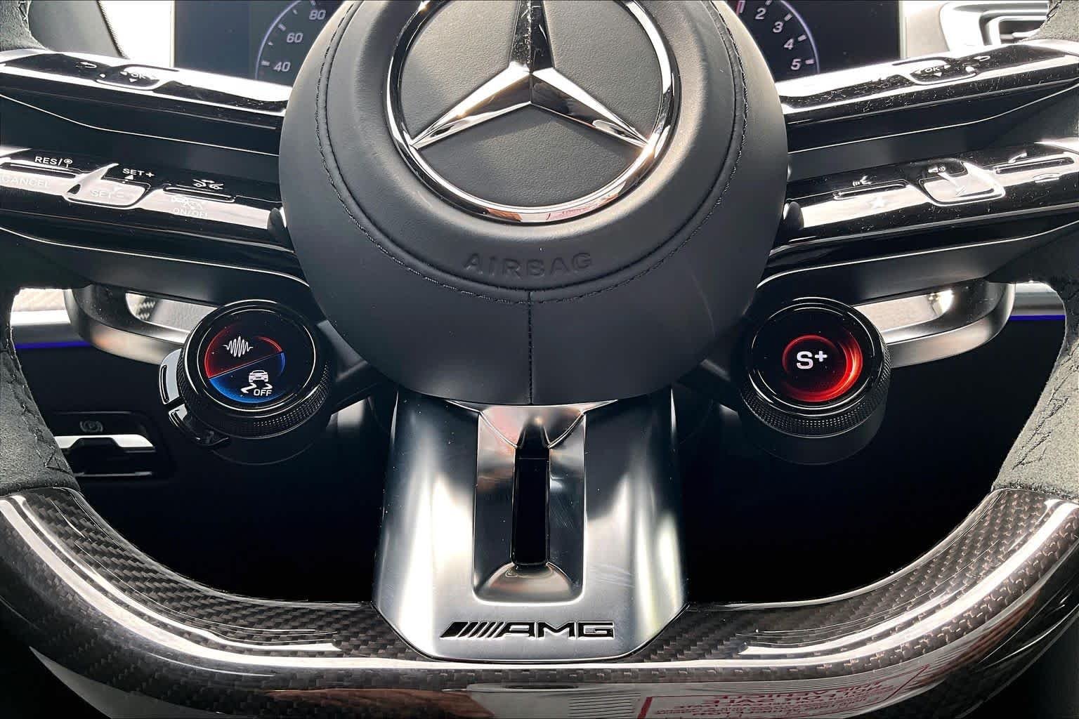 Certified Used 2025 Obsidian Black Metallic Mercedes-Benz AMG® S 63 E image 35
