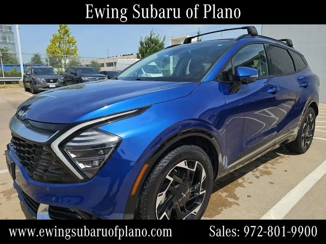 Used 2023 Blue Kia SX-Prestige image 2