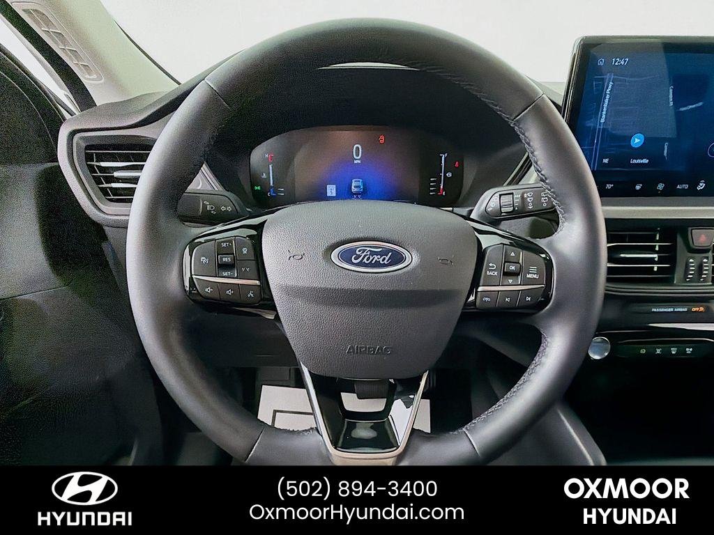 Used 2024 Star White Metallic Tri-Coat Ford PHEV image 11