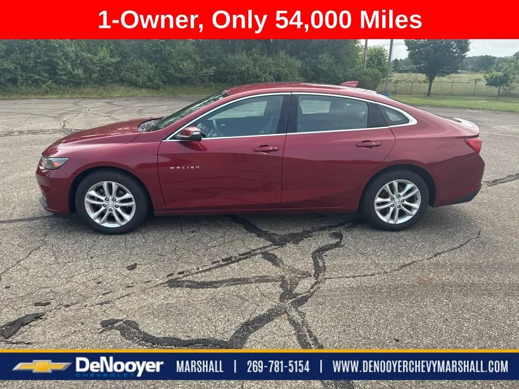 Used 2017 Chevrolet Malibu 1LT with VIN 1G1ZE5ST6HF186982 for sale in Marshall, MI