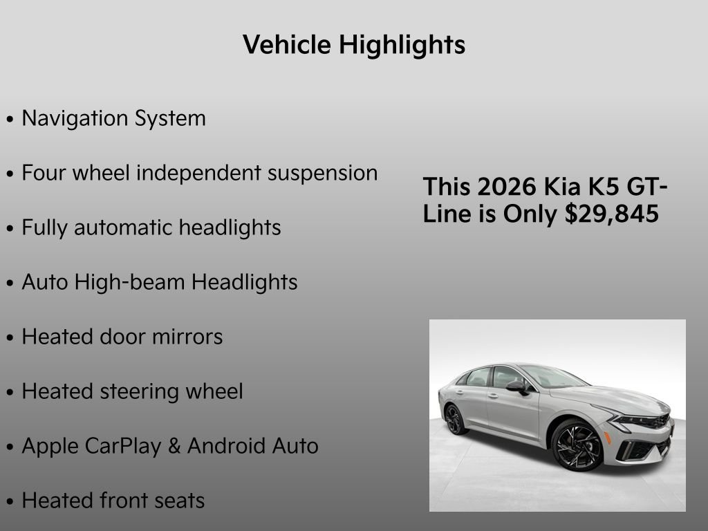 2026 Kia K5 GT-Line - Photo 31
