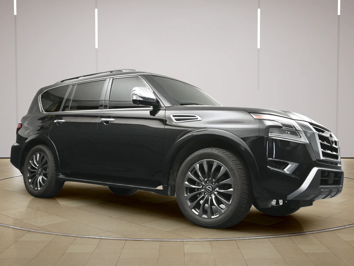 Certified Used 2024 Super Black Nissan Platinum image 28