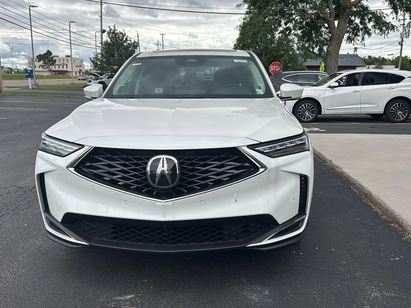 New 2026 Platinum White Pearl Acura w/Technology Package image 3