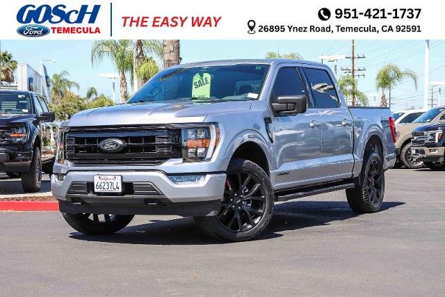 Certified Used 2023 Silver Metallic Ford  image 1