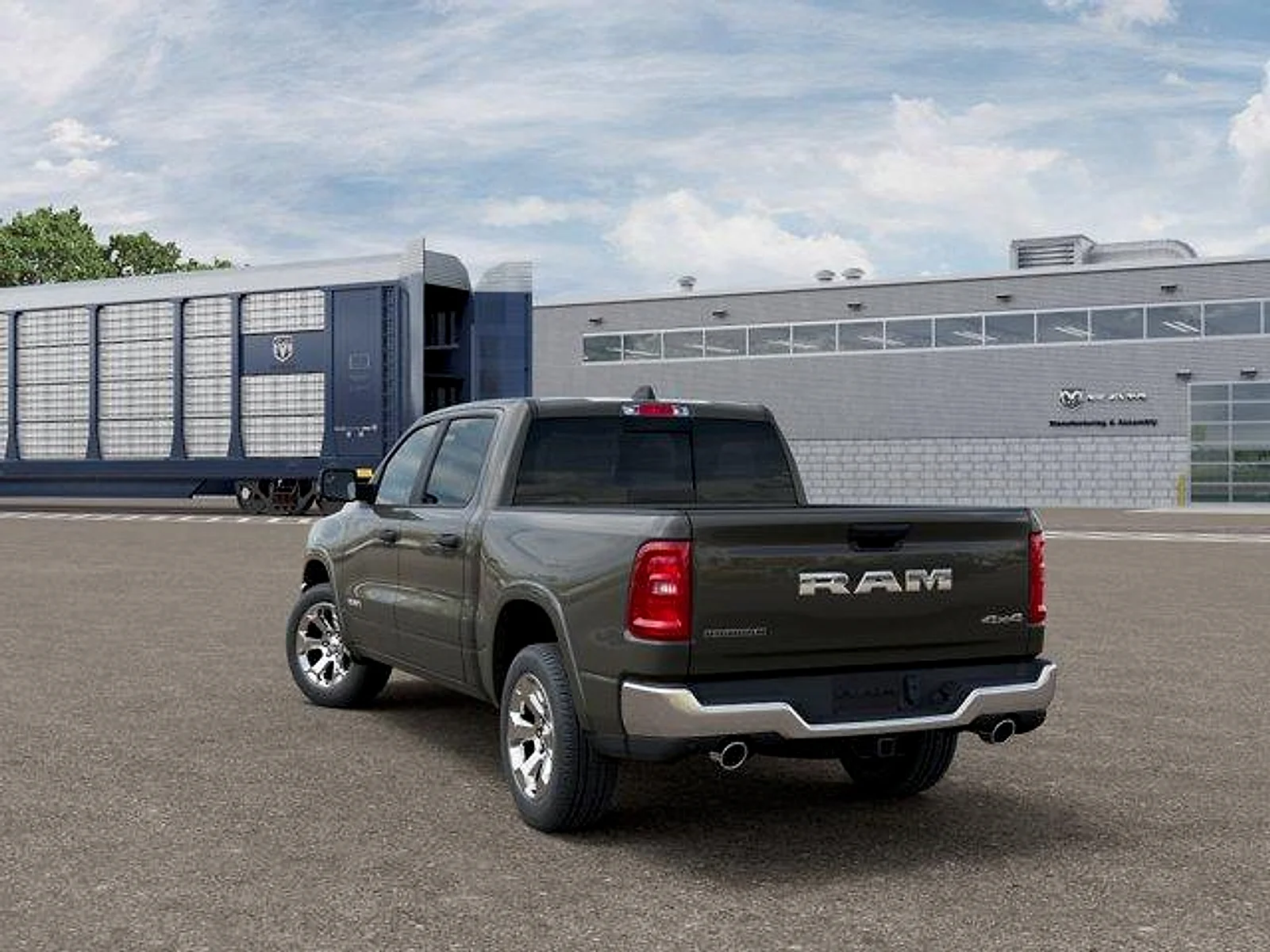 New 2027 Tank Exterior Paint RAM Big Horn 4x4 Crew Cab 5