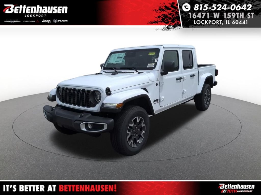New 2026 Bright White Clearcoat Jeep  image 1