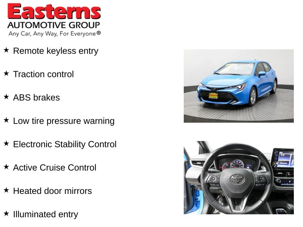 Used 2022 Blue Toyota SE image 11