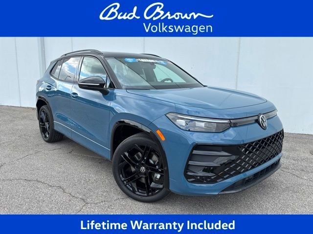 New 2026 Monterey Blue W/Deep Black Roof Volkswagen 2.0T SE R-Line Black image 1