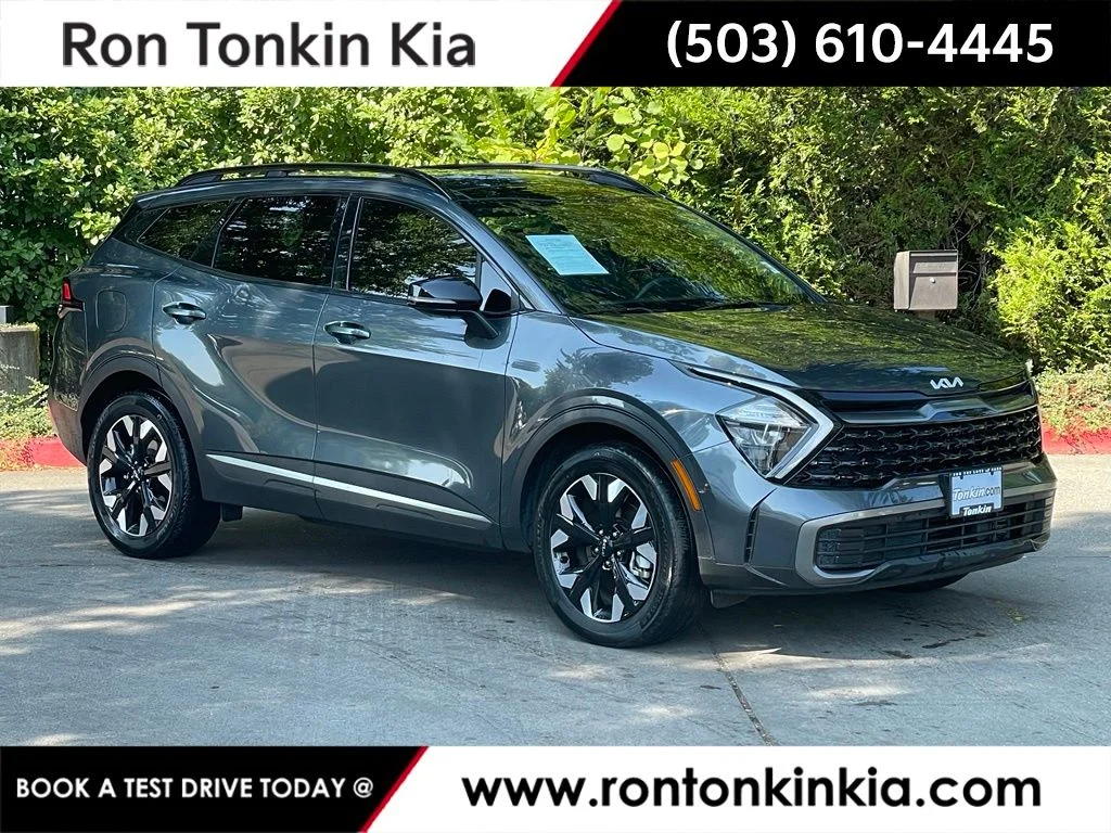 Used 2023 Gravity Gray Kia X-Line image 1