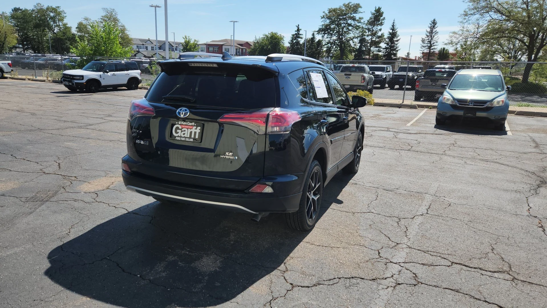 Certified Used 2017 Galactic Aqua Toyota SE image 8
