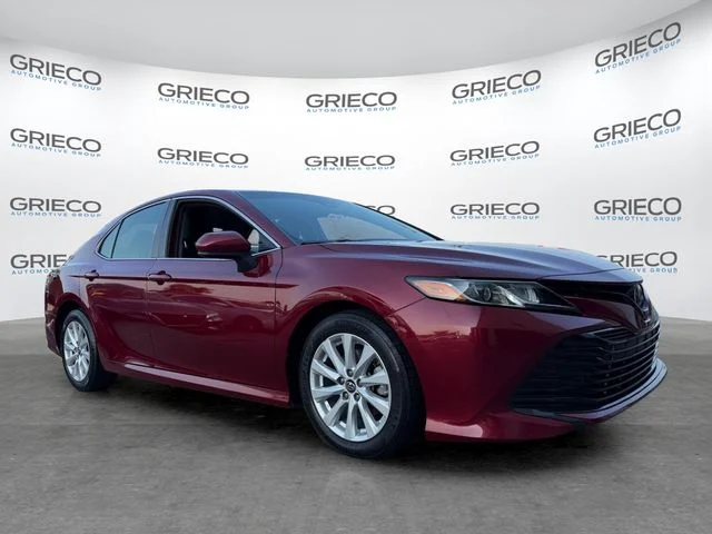 Used 2019 Red Toyota LE image 1