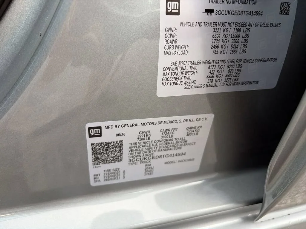 New 2026 Sterling Gray Metallic Chevrolet LTZ image 28