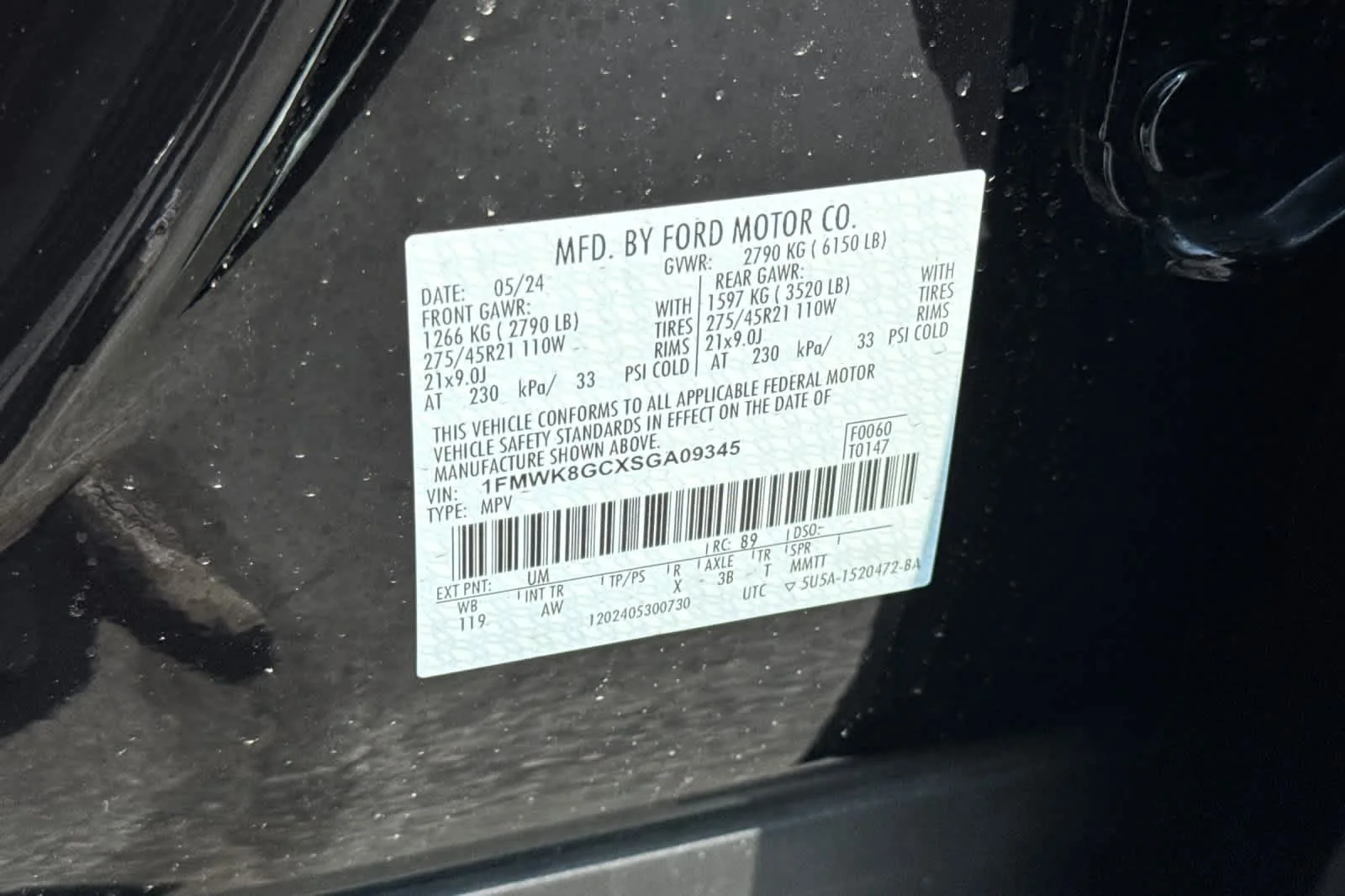 Certified Used 2025 Agate Black Metallic Ford ST image 29