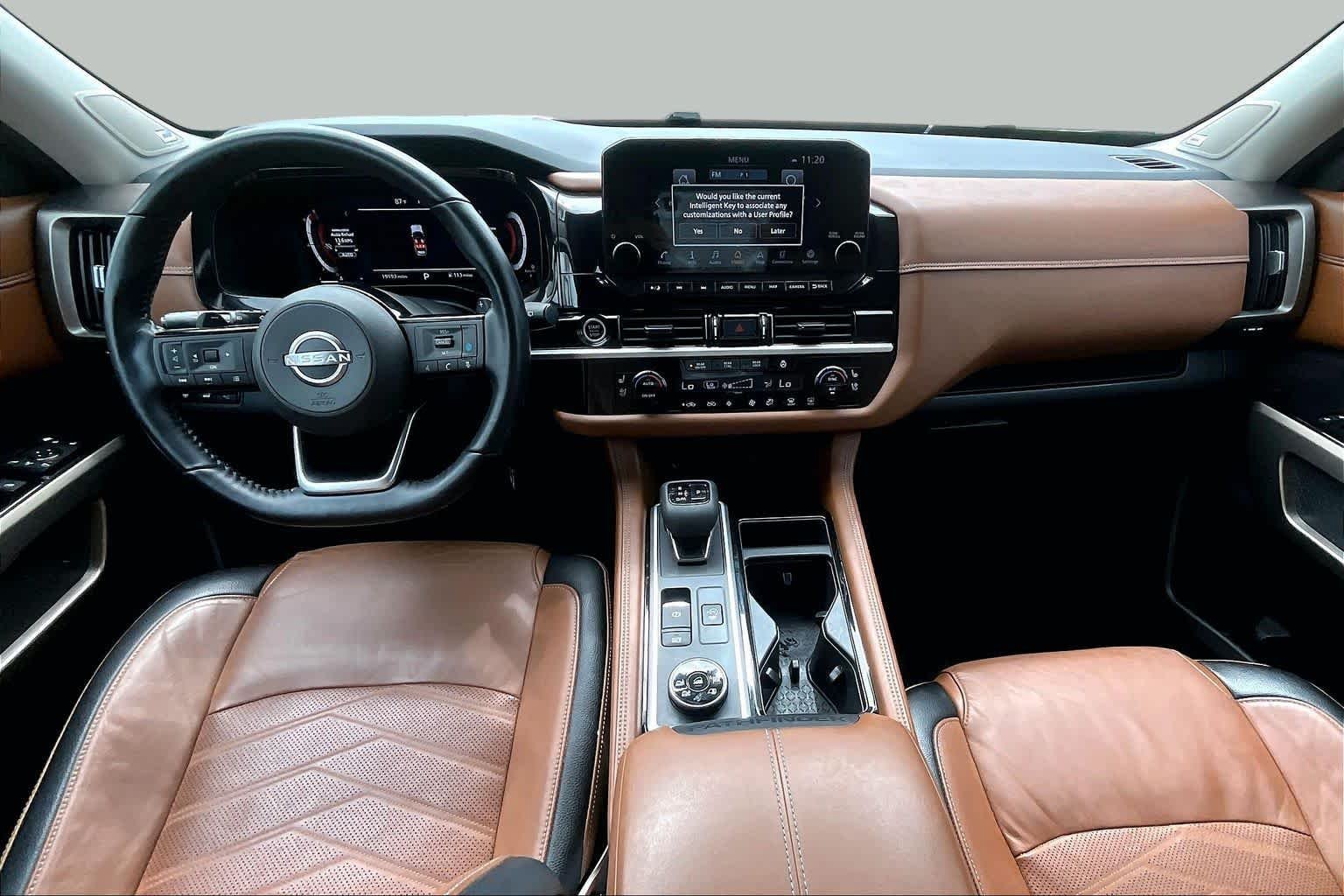 Used 2022 Pearl White Tricoat Nissan Platinum image 16