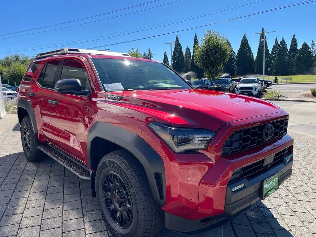 New 2026 Supersonic Red Toyota TRD Off-Road Premium i-FORCE MAX image 7