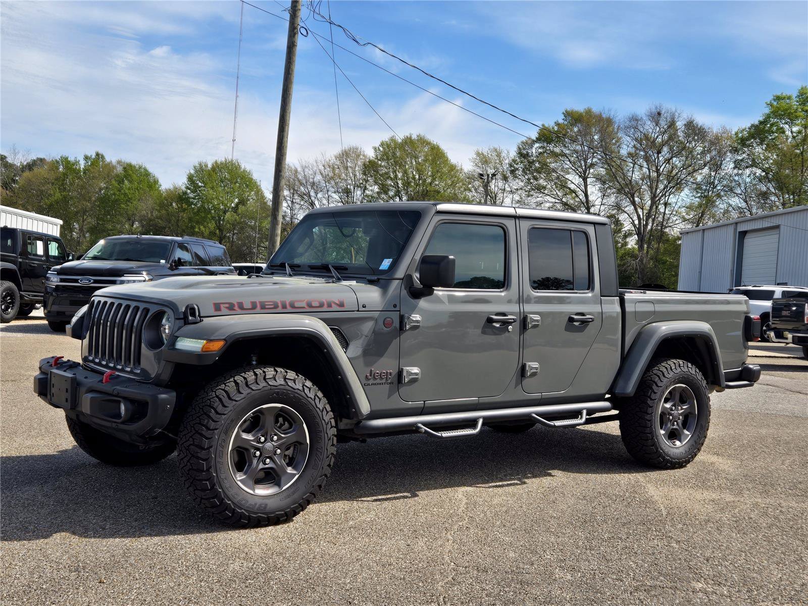 Certified Used 2021 Sting-Gray Clearcoat Jeep Rubicon image 1