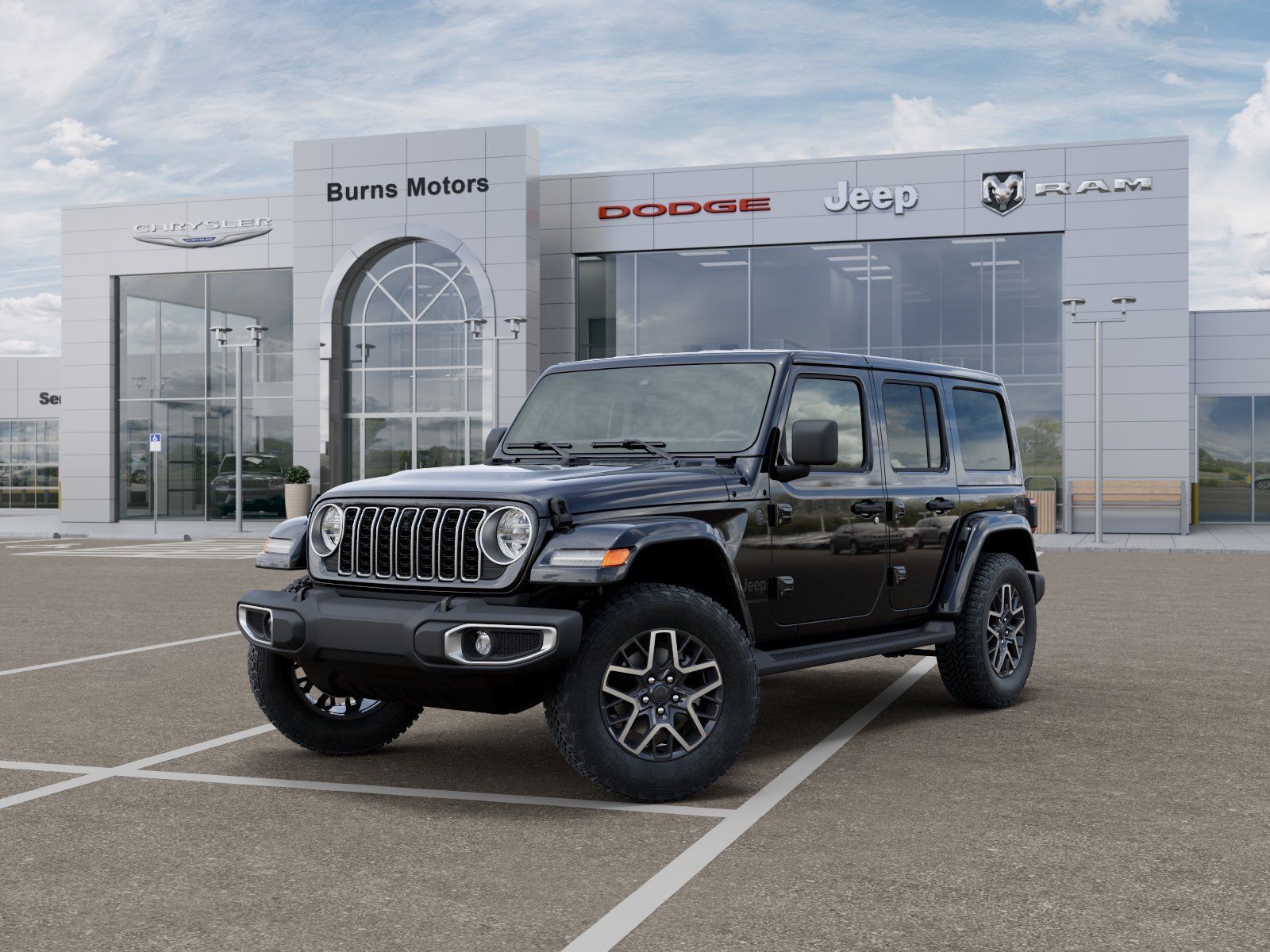 New 2026 Black Clear-Coat Exterior Paint Jeep Sahara 4-Door image 27