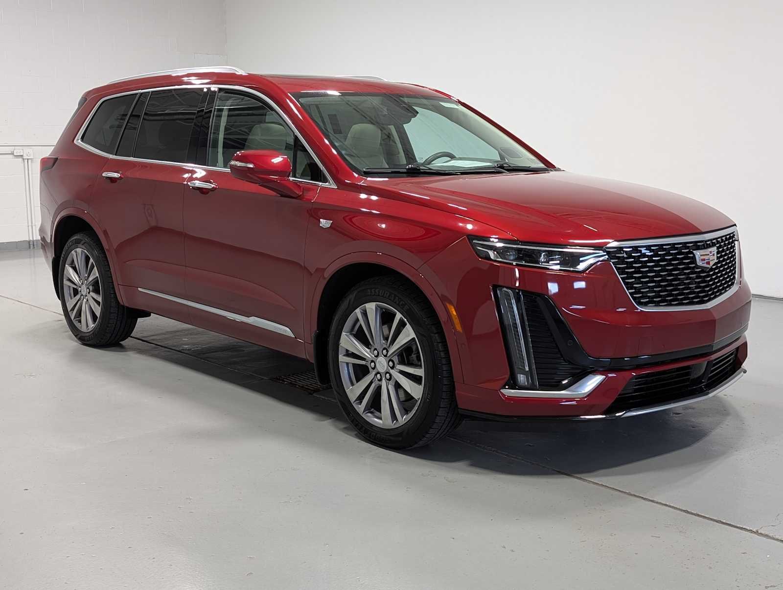 Used 2024 Radiant Red Tintcoat Cadillac AWD Premium Luxury image 6