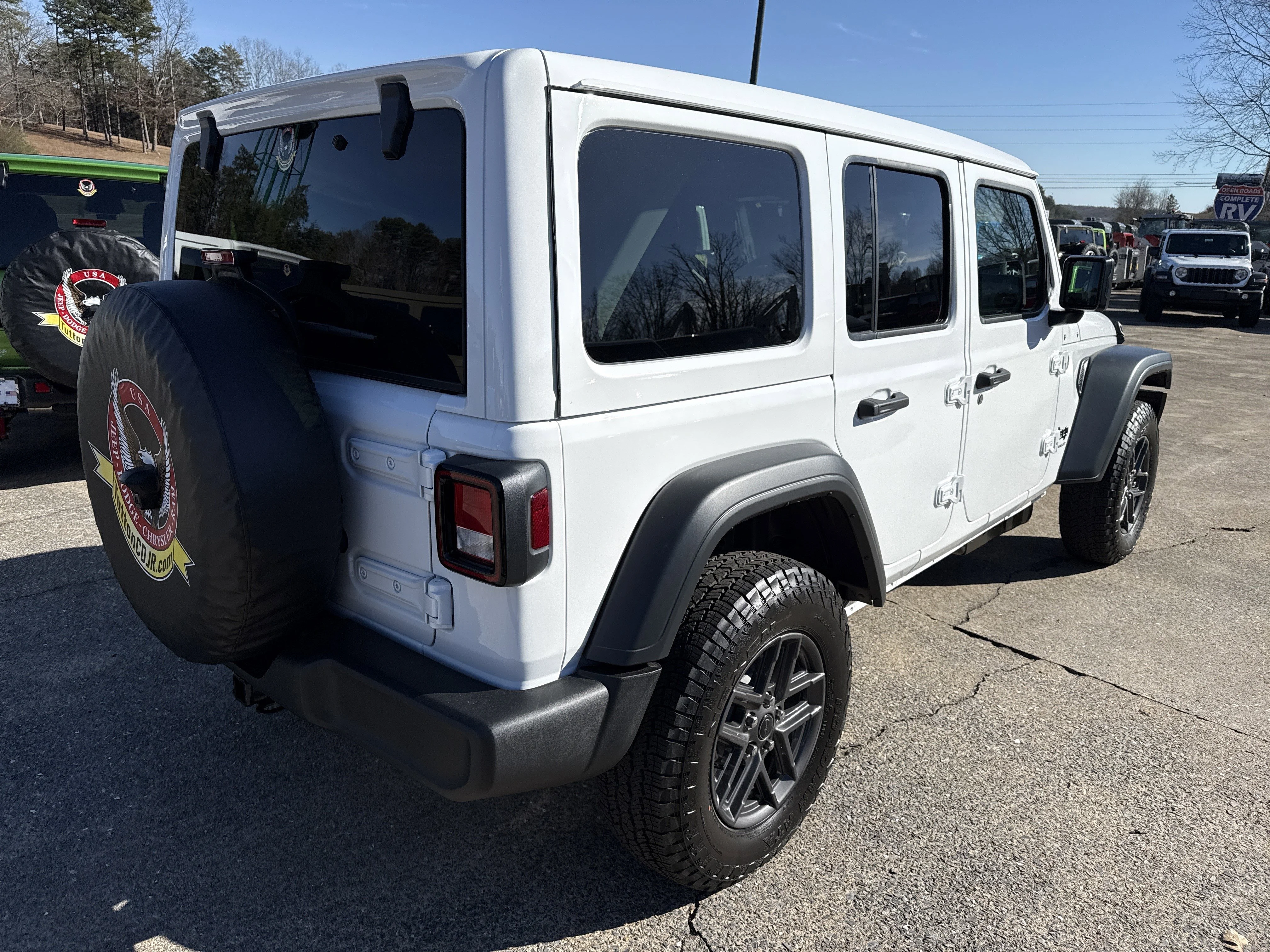 New 2026 Bright White Clearcoat Jeep Sport S image 7